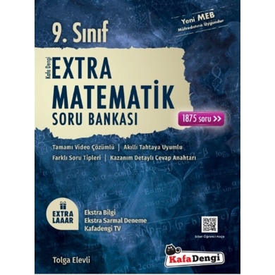 9. Sınıf Extra Matematik Soru Bankası Kafadengi Yayınları