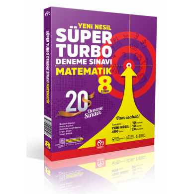 8. Sınıf Matematik Yeni Nesil Süper Turbo Deneme Sınavı Model Eğitim