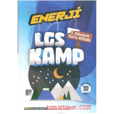 8. Sınıf Enerji LGS Kamp 1. Dönem Soru Kitabı Palme Yayınları