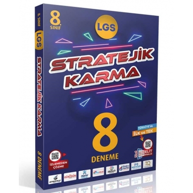 8. Sınıf LGS Stratejik Karma 8 Fasikül Deneme Strateji Yayınları